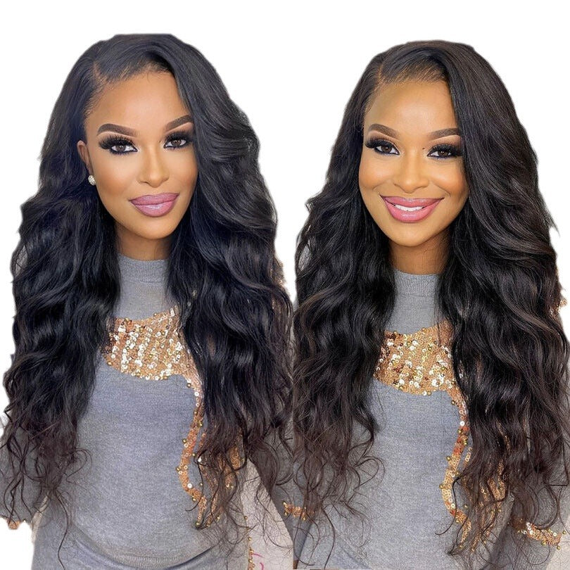 Women's Long Curly Hair Big Wave Wigs r Full-head Wig